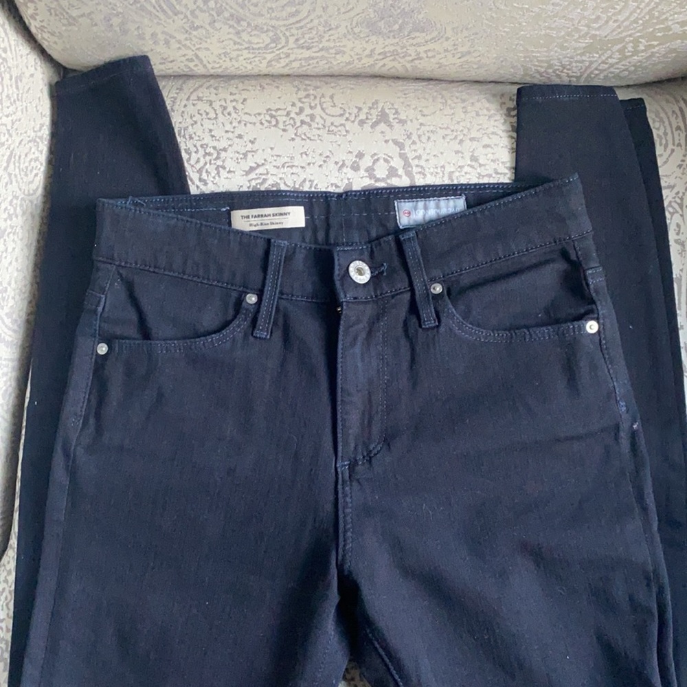 AG Jeans Black “The Farrah Skinny” Size 25R - Picture 11 of 11